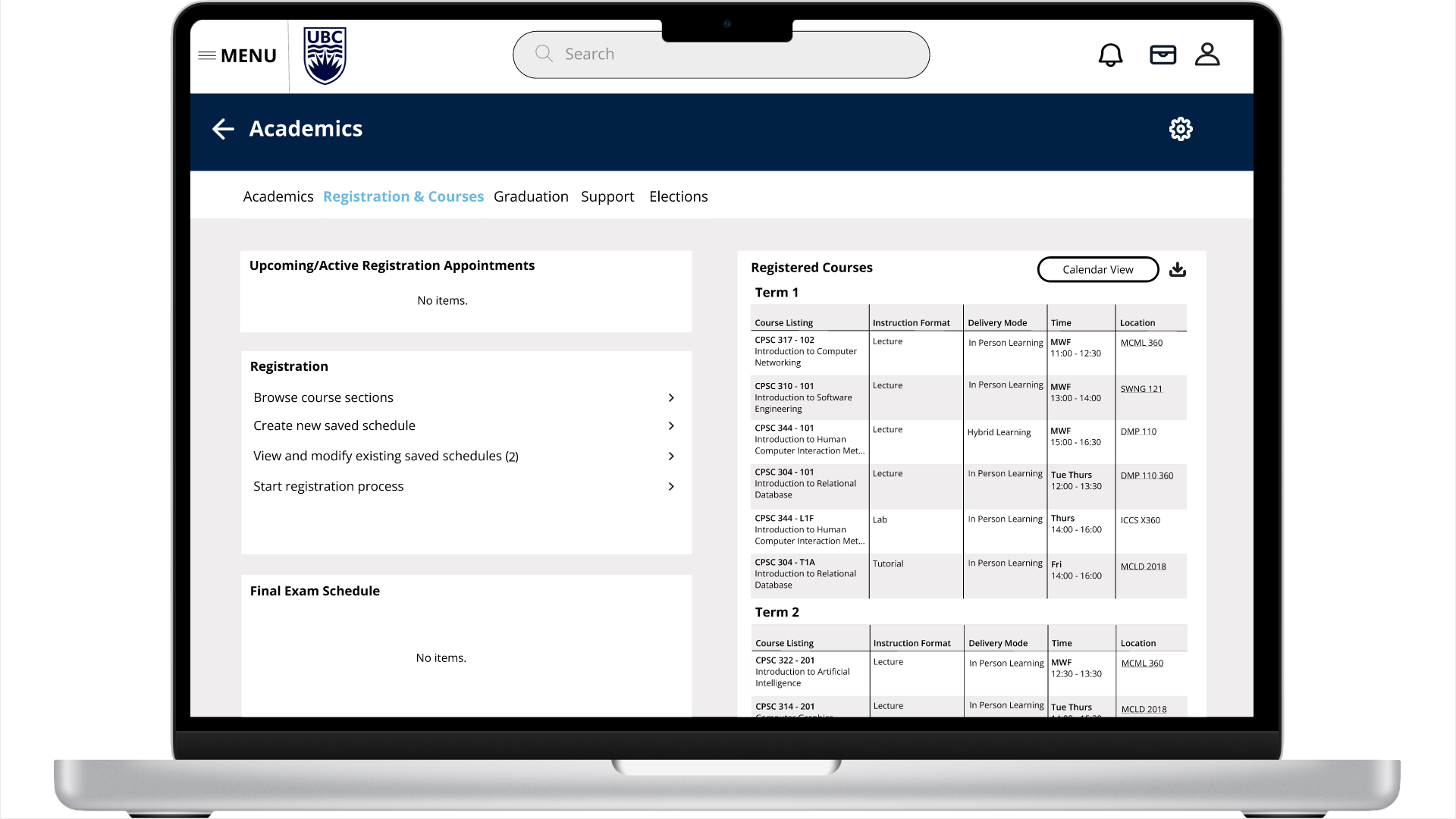 laptop with a workday design on it